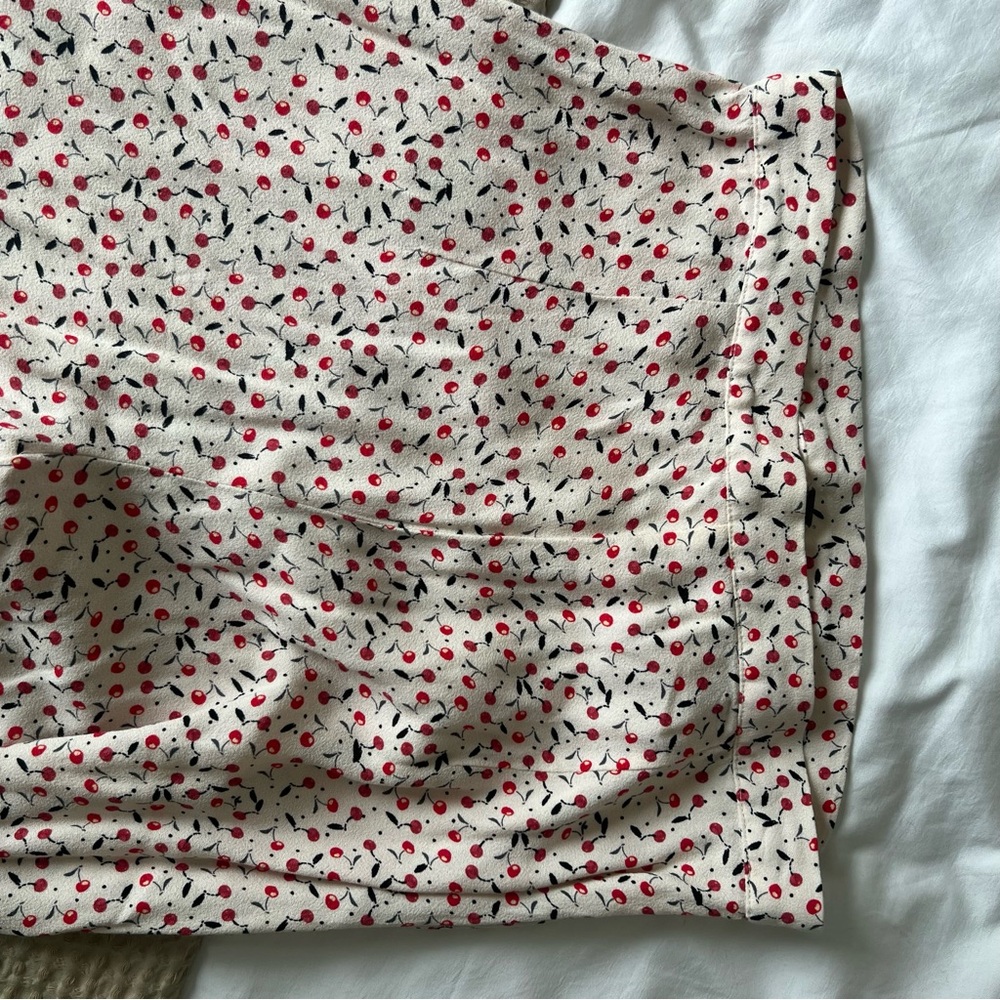 Cherry Print Pants